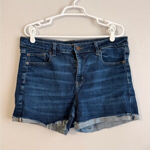 American Eagle Outfitters Dark Blue Jean Shorts
